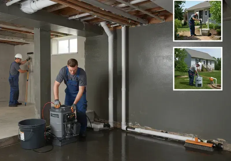 Basement Waterproofing and Flood Prevention process in Stewart County, GA